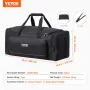 Telescope Case, 560 mm, Telescope Storage Bag with Fixed Buckles, Multi-Pocket & Detachable Divider for Telescope, Shock-Absorbe