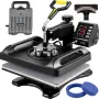 Heat Press Machine 12 x 15 tommer 5 i 1 Shirt Printing Machine