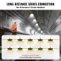 30.5 m Construction String Lights 100W 10000LM Connectable Waterproof