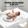 Baby skala digital spædbarnsskala med målebånd hold & tare