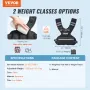 Adjustable Weighted Vest, 11-20lb Weight Vest with 6 Ironsand Weights and Reflective Stripe, Body Weight Vest Exercise Set for M