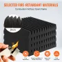 Acoustic Foam Panels, 50 Pack 12 x 12 x 2 inches, High Density Soundproof Wall Panels,Fire-Resistant Acoustic Panels,Sound Dampe