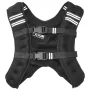 Weighted Vest, 12 lbs Weight Vest with Reflective Stripe, Adjustable Buckle Body Weight Vest for Men Women, Workout Equipment fo