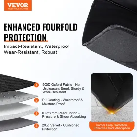 Telescope Case 760 mm Multipurpose Shock-Absorbent Telescope Storage Bag