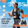30 lb vægtet vest til mænd Kvinder træningsudstyr til