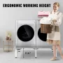 Tøjvask piedestal 48,8 x 21,6 tommer bredde Universal vaskeri