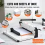 Paper Cutter 12 "A4 Guillotine Paper Trimmer 400 Sheet Capacity