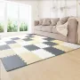 36 Tiles Kids Play Mat, 0.4 Inch Toddler Play Mat with EVA Foam, 12" x 12" Puzzle Play Mat with 36 sq.ft Coverage, Interlocking 