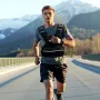 Adjustable Weighted Vest, 20-32lb Weight Vest with 6 Ironsand Weights and Reflective Stripe, Body Weight Vest Exercise Set for M