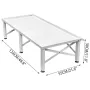 Laundry Pedestal 124x54.9 cm Universal Laundry Pedestal 30 cm Height Laundry Pedestal Universal with Height-adjustable Feet for 