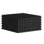 Akustiske skumpaneler 80 pakke 12 x 12 x 1 ind for studiovæg og