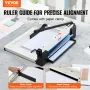 Paper Cutter 43.2 cm A3 Guillotine Paper Trimmer 400 Sheet Capacity Metal Base