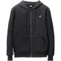 Opvarmet hættetrøje sweatshirt lynlås unisex med batteri til