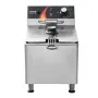 Commercial Electric Deep Fryer 3100W 9L opgradering af rustfrit