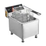 Commercial Electric Deep Fryer 3100W 9L opgradering af rustfrit