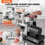 Kommerciel elektrisk kødslibemaskine 6 lbs/min pølse stuffer