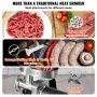 Meat Grinder, 6 Lbs/Min Capacity Electric Meat Grinders with Blade, Grinding Plate, Sausage Maker, Stainless Steel Commercial Me