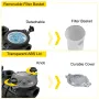 750 W(1 HP) Pool Pump, 15000 L/h 750W Pool Pump In/Ground Swimming Pool Pump with Strainer Basket Pool Pump Motor for Clean Swim