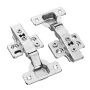 Cabinet Hinges, 40 Packs Full Overlay Kitchen Cabinet Door Hinges, 100 Degree Opening Angel Soft Close Concealed Cupboard Hinges