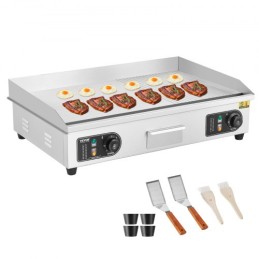 COMMERCIAL ELEKTRISK GRIDDLE 4400W bordplade halvflad top grill 122â „‰-572â„ ‰