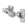 Cabinet Hinges, 50 Packs Full Overlay Kitchen Cabinet Door Hinges, 100 Degree Opening Angel Soft Close Concealed Cupboard Hinges