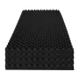 Acoustic Foam Panels, 2 Pack 48 x 24 x 2 inches, Egg Designed Soundproof Wall Panels,Fire-Resistant Acoustic Panels,Sound Dampen