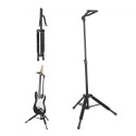 Tripod Guitar Stand Floor-Standing Foldable 35.4-47.2 in Adjustable Height