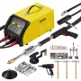 Dual Pro Stud Welder Deluxe AL/Fe Dent Repair Kit, Professional 5KW Welder with Auto/Manual Welding and 10 Modes, Spot Welding D