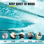 1 hk poolpumpe, 19200 l/h 750W pool pumpe i/mal