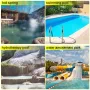 1 hk poolpumpe, 19200 l/h 750W pool pumpe i/mal