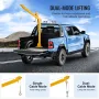 Pickup Truck Crane, Folding Truck-Mounted Bed Crane with 1100 lbs Manual Winch, Steel Pickup Truck Jib Crane Hoist 360 Degrees S