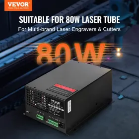 CO2 Laser Strømforsyning til 80W Laser Tube Laser Gravers and