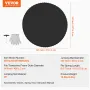 Replacement Trampoline Mat, Jumping Mat Fits 14ft Frame, Universal Jumping Mat for 14ft Round Trampoline, Reinforce UV-Resistant