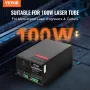 CO2 Laser Strømforsyning til 100W Laser Tube Laser Gravers and