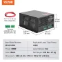 CO2 Laser Power Supply, 100W, Power Supply for 100W Laser Tube, Constant Current Protection, Open Circuit Protection, Fast Heat 