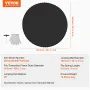 Replacement Trampoline Mat, Jumping Mat Fits 14ft Frame, Universal Jumping Mat for 14ft Round Trampoline, Reinforce UV-Resistant