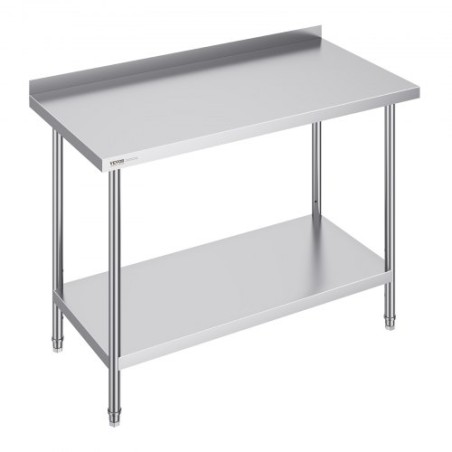 Stainless Steel Work Table Commercial Kitchen Work Food Prep Table 24"x48"