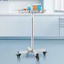Mobile Mayo Stand Rustfrit stål Mayo-bakke 25.2 "-39.8" med