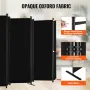 Room Divider, 6 Panels Room Divider, Folding Privacy Screen and Portable Partition Divider for Room Separation, Freestanding Roo