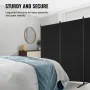 Room Divider, 3 Panels Room Divider, Folding Privacy Screen and Portable Partition Divider for Room Separation, Freestanding Roo