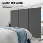 Room divider 3 paneler stofrum privatlivsskærm til kontor