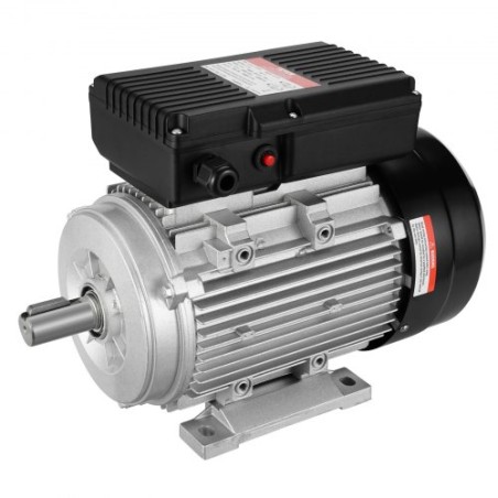 2.2 kW elektrisk motor 2800 o / min 220 ~ 240V 13,8a 1-fase 24mm nøgleaksel