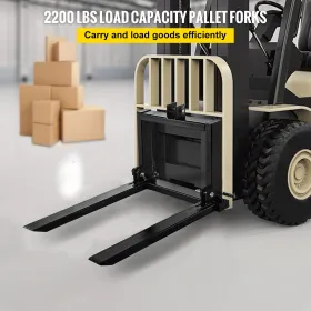 3 Point Hitch Pallet Fork 2000lbs, Fork Attachment for Category 1 Tractor, 25.5''x22''x41'', Steel Tractor Heavy Equipment