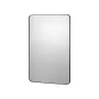 Wall Mounted Makeup Mirror, 0.15" Thick, 24" x 36" Mirror with Aluminium Alloy Frame & Explosion-Proof Film, Scratch-Resistant M