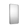 Wall Mounted Makeup Mirror, 0.15" Thick, 24" x 36" Mirror with Aluminium Alloy Frame & Explosion-Proof Film, Scratch-Resistant M