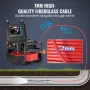 Sewer Camera, 165 ft/50m, Self-Leveling Drain Camera with 512Hz Transmitter, Distance Counter, 9" Screen 1080P HD Snake Plumbing