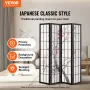Room divider japansk rumskærmsdeler 4 panel til rumskilt