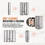 Room divider japansk rumskærmsdeler 4 panel til rumskilt