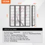 Room divider japansk rumskærmsdeler 4 panel til rumskilt