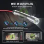 Sewer Camera, 328 ft/100m, Self-Leveling Drain Camera with 10.1" Touchscreen, 512Hz Transmitter & Distance Counter, IP67 Snake P